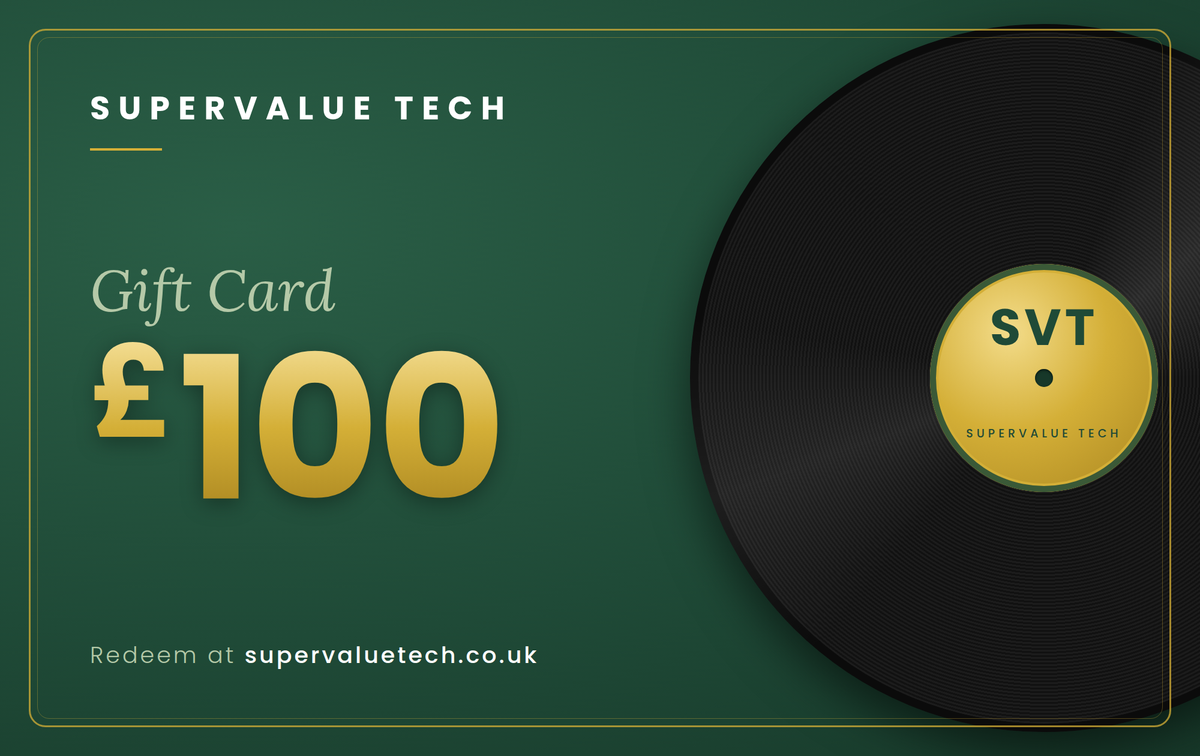 Supervalue Tech Gift Card – The Perfect Gift for Music Lovers