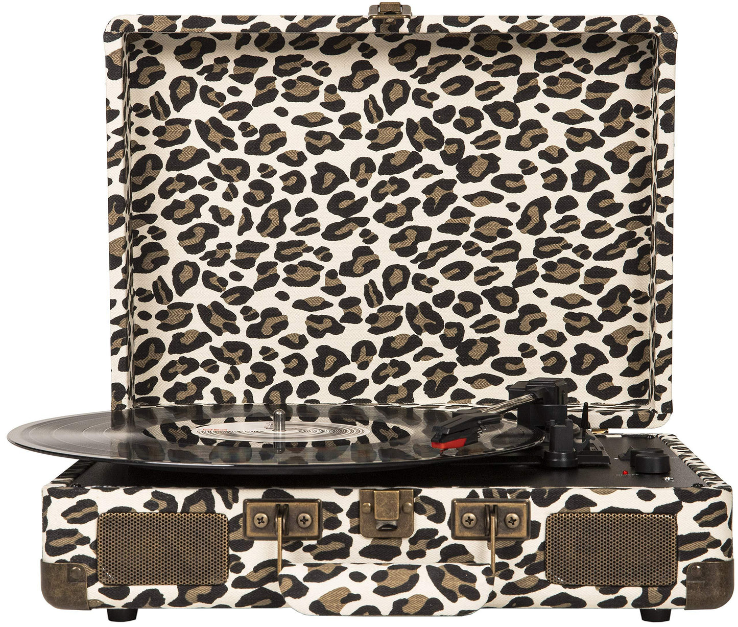 Crosley Cruiser Plus Portable Turntable (Leopard) – Refurbished