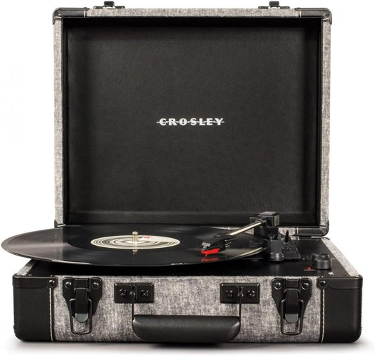 Crosley Executive Portable USB Turntable (Smoke) – Refurbished
