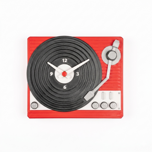 Retro Vinyl Record Clock