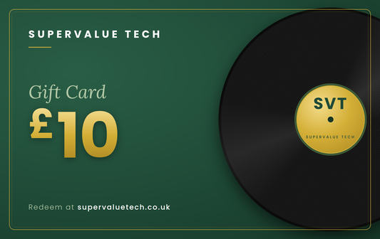 Supervalue Tech Gift Card – The Perfect Gift for Music Lovers