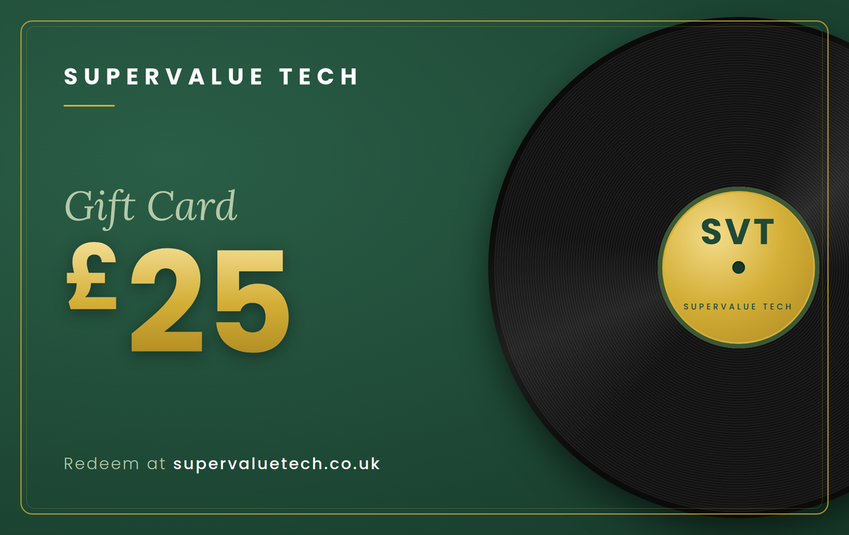 Supervalue Tech Gift Card – The Perfect Gift for Music Lovers