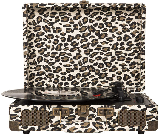 Crosley Cruiser Plus Portable Turntable (Leopard) – Refurbished